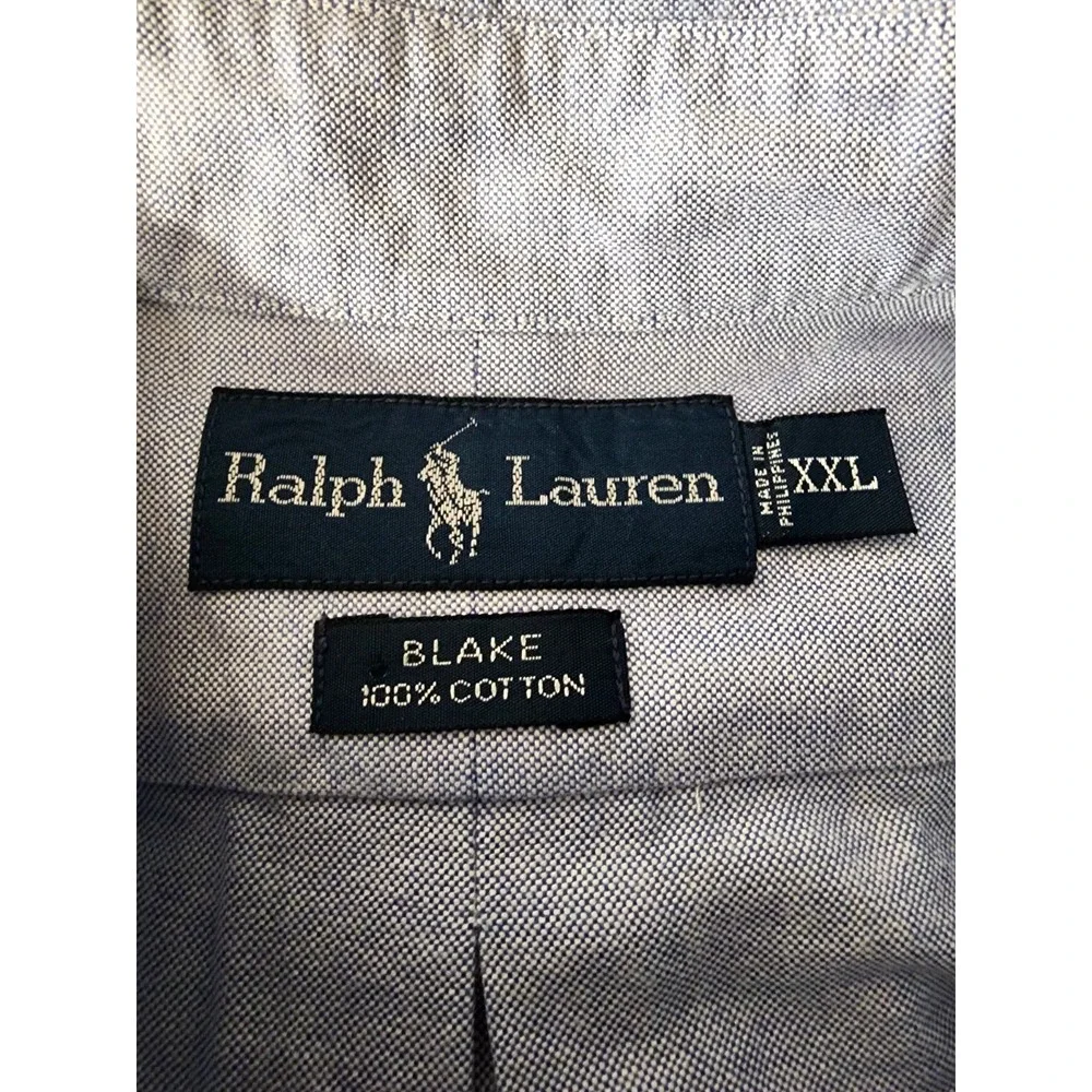 Ralph Lauren Blake Men's‎ Oxford  Shirt Flesh Pony Button Down  XXL